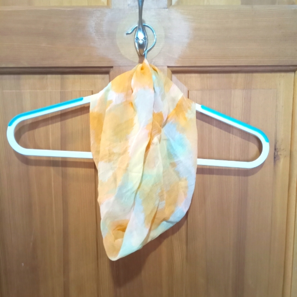 Alentejo 100% silk infinity scarf made in Japan
